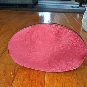 Estee Lauder pink cosmetic bag